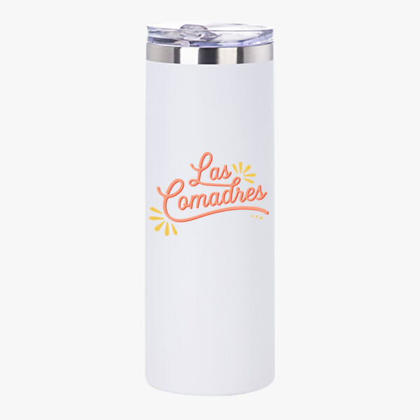 Original Las Comadres Stainless Steel Skinny Tumbler Thumbnail